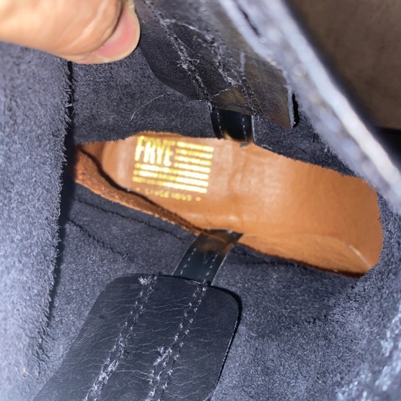 Frye leather black boots - Picture 5 of 10